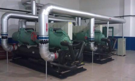 朔黄铁路太师庄站水源热泵供暖工程